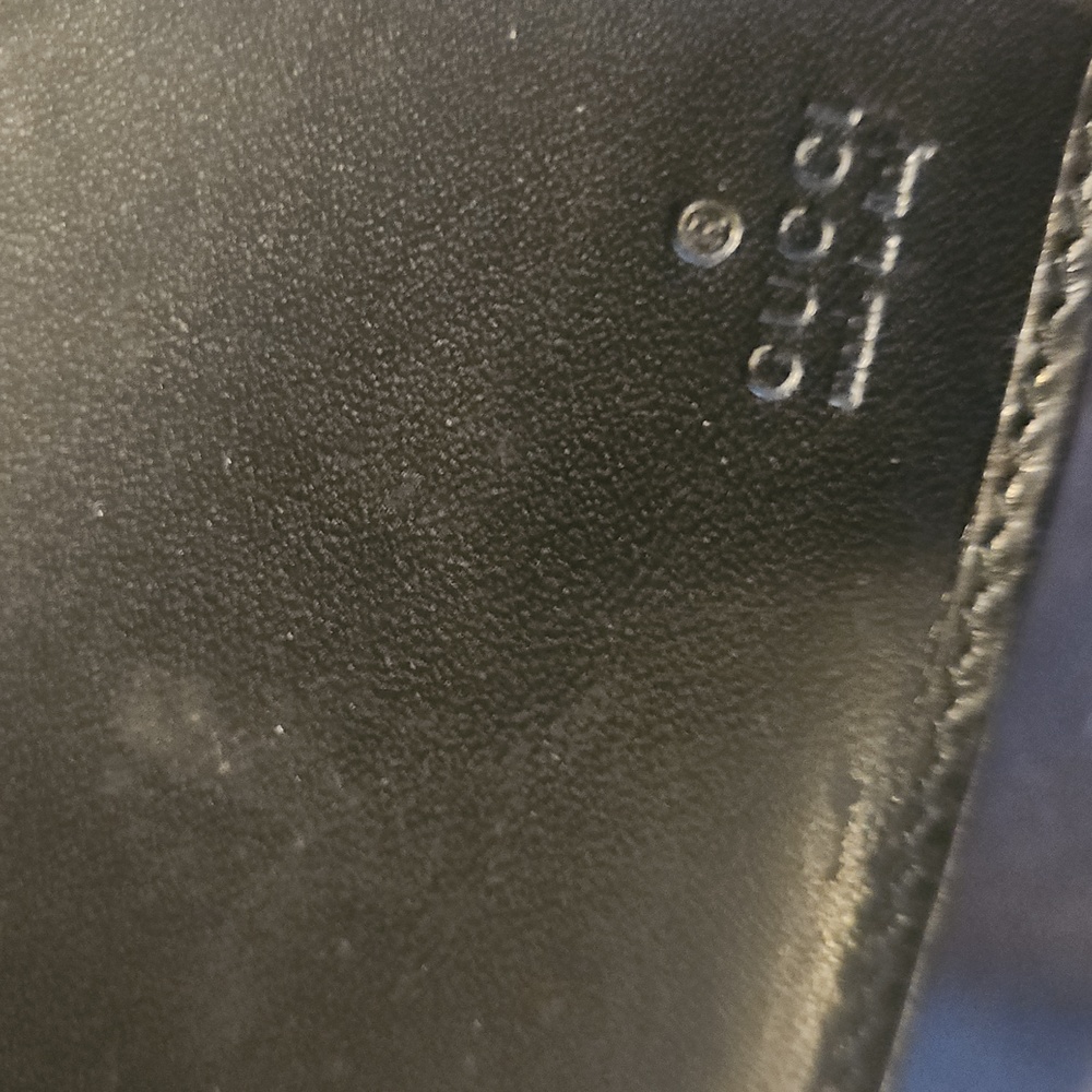 Gucci Black Clutch with Red and Green Accent - Picture 5 of 11